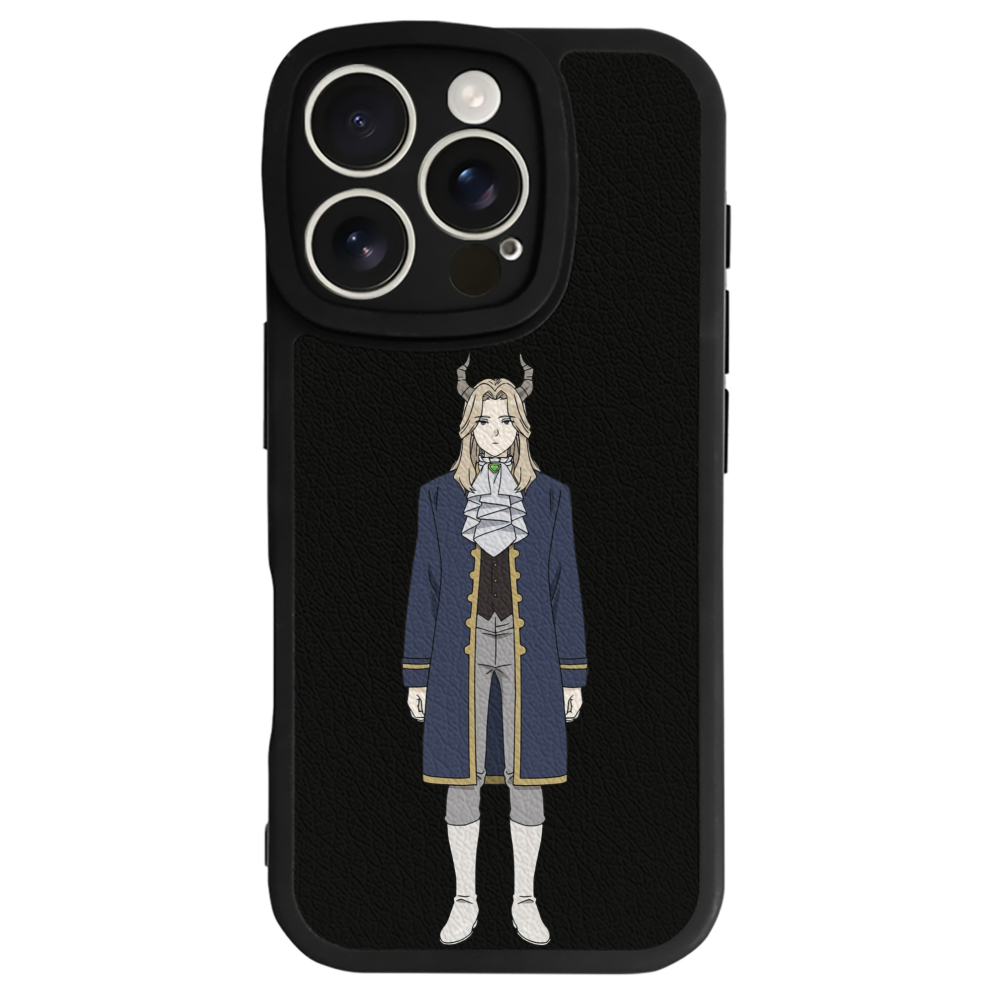 （画像用） 葬送のフリーレン Frieren 【iPhone 16シリーズ対応】シリコンスマホケース（レザー調） 材質：シリコン